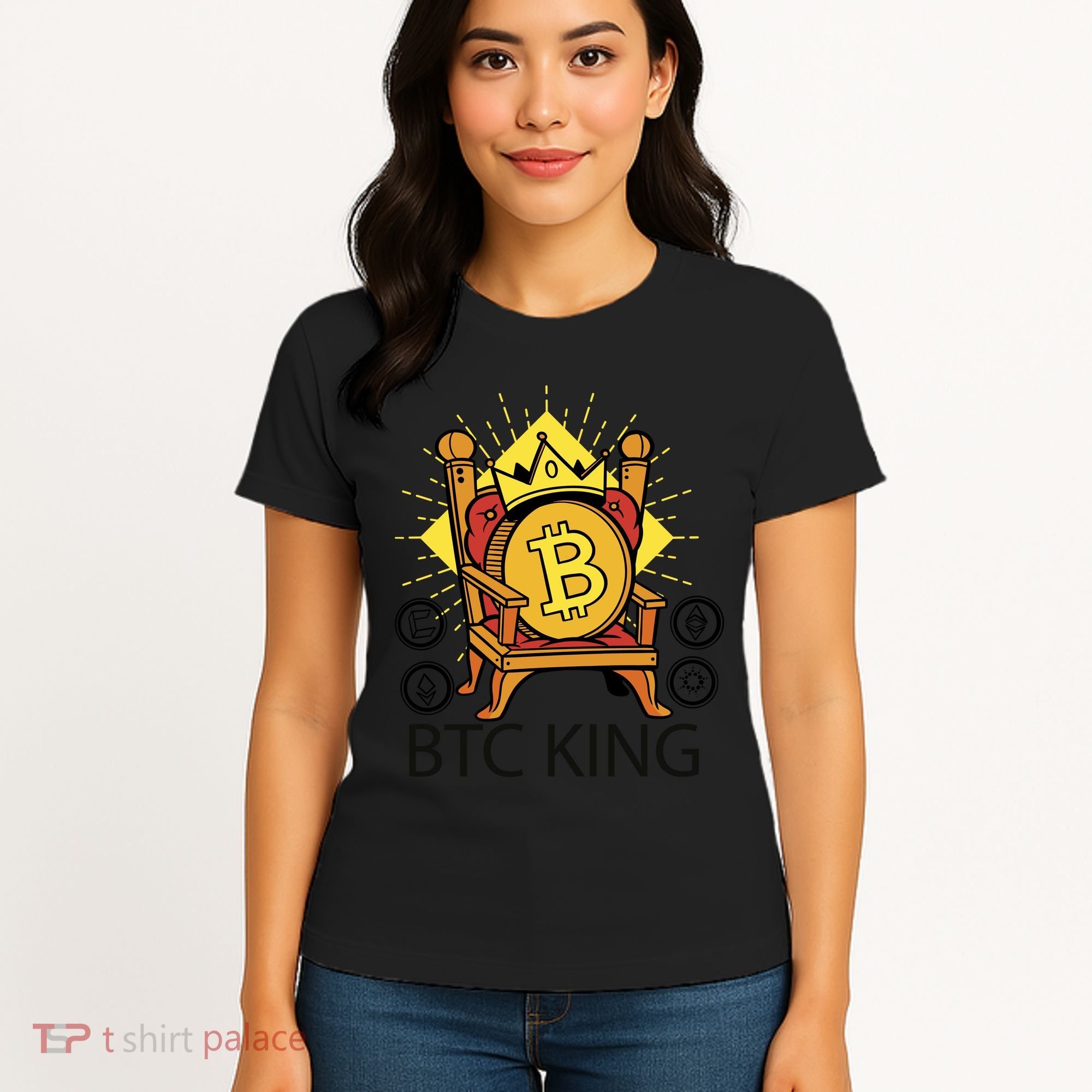 Bitcoin King Women's T-Shirt
