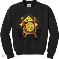 Bitcoin King Kids Sweatshirt thumb 0