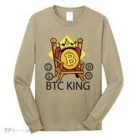 Bitcoin King Long Sleeve Shirt thumb 0