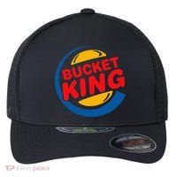 Bucket King Basketball Player Hoops Culture Flexfit Unipanel Trucker Cap thumb 0