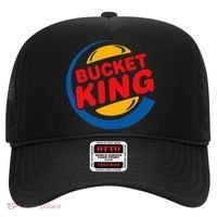 Bucket King Basketball Player Hoops Culture Hat thumb 0
