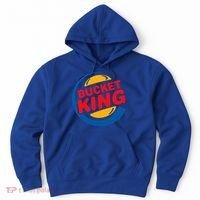 Bucket King Basketball Player Hoops Culture Hoodie thumb 0
