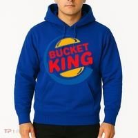 Bucket King Basketball Player Hoops Culture Hoodie thumb 2
