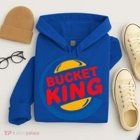 Bucket King Basketball Player Hoops Culture Hoodie thumb 4