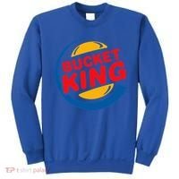 Bucket King Basketball Player Hoops Culture Sweatshirt thumb 0