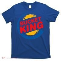 Bucket King Basketball Player Hoops Culture T-Shirt thumb 0