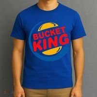 Bucket King Basketball Player Hoops Culture T-Shirt thumb 3