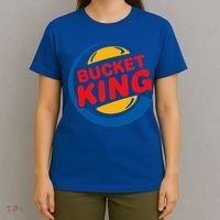 Bucket King Basketball Player Hoops Culture T-Shirt thumb 4