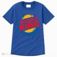 Bucket King Basketball Player Hoops Culture Tall T-Shirt thumb 0