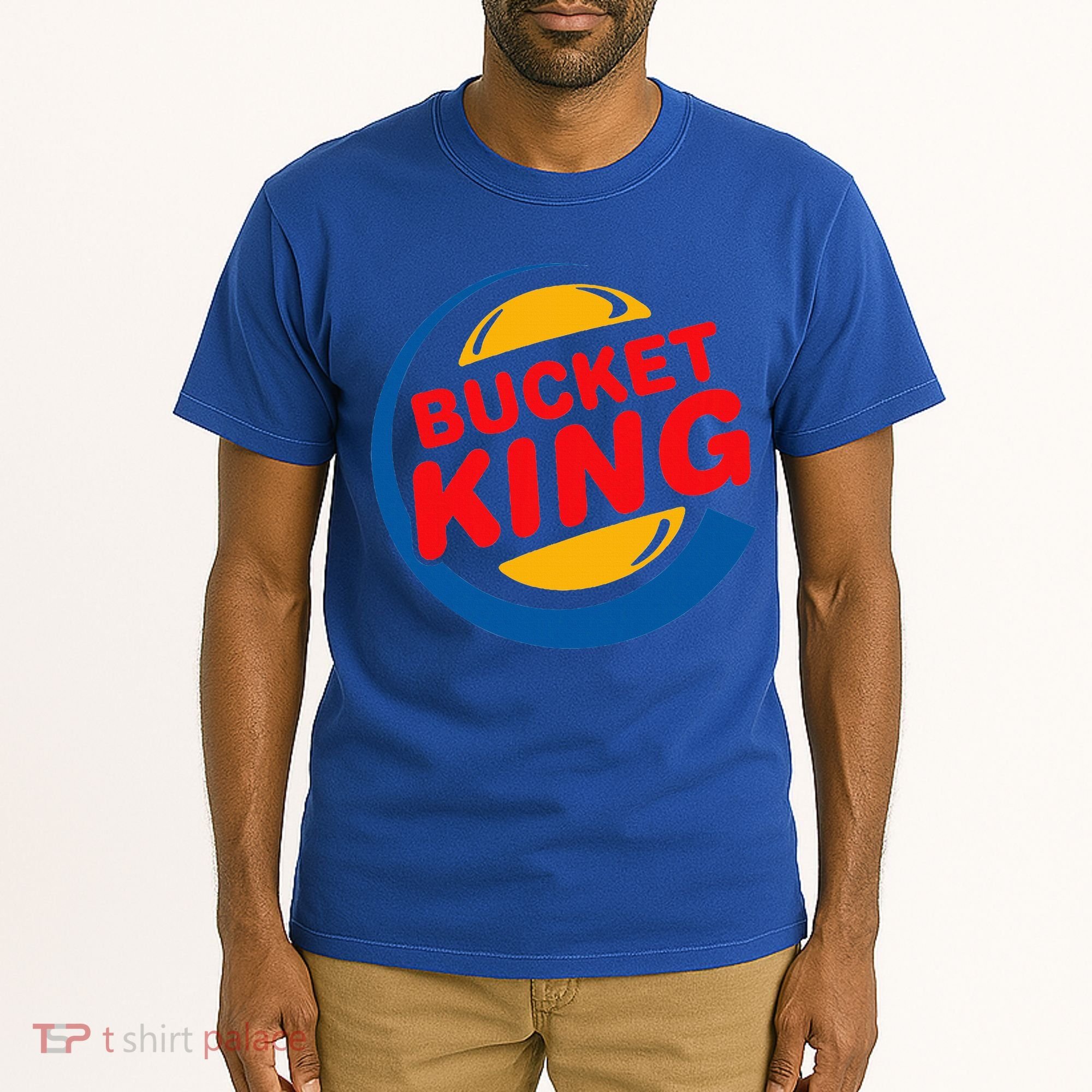 Bucket King Basketball Player Hoops Culture Tall T-Shirt