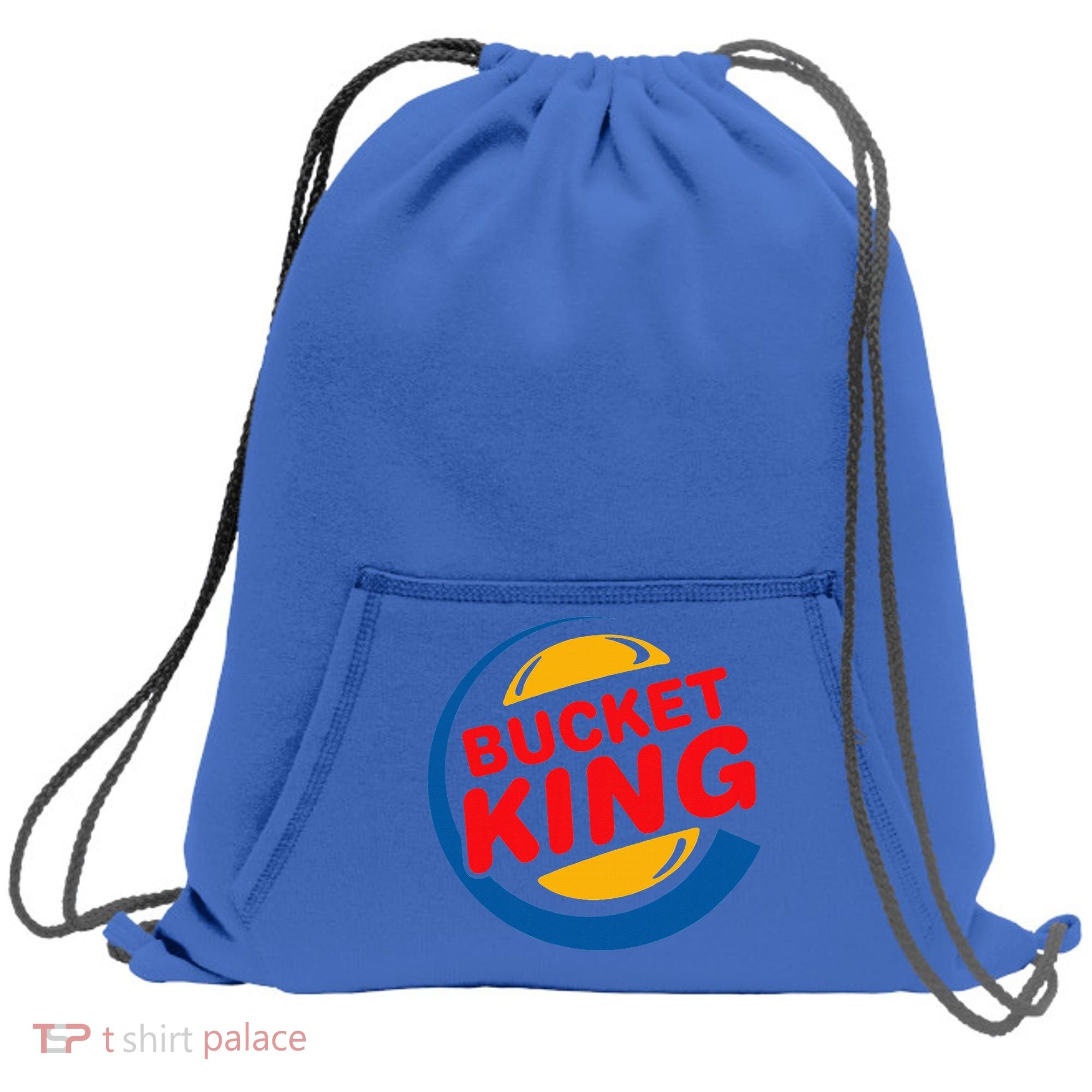 Bucket King Basketball Player Hoops Culture Sweatshirt Cinch Pack Bag