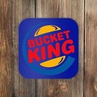 Bucket King Basketball Player Hoops Culture Coaster thumb 0