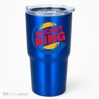 Bucket King Basketball Player Hoops Culture Tumbler thumb 0