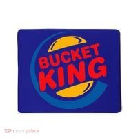 Bucket King Basketball Player Hoops Culture Mousepad thumb 0