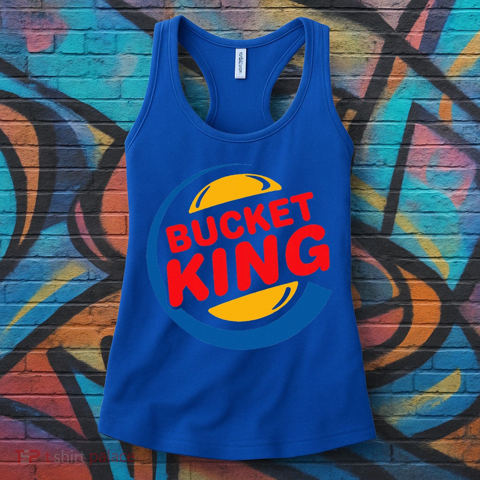 Bucket King Basketball Player Hoops Culture Women's Tank Top