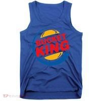 Bucket King Basketball Player Hoops Culture Tank Top thumb 0