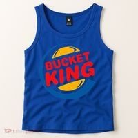 Bucket King Basketball Player Hoops Culture Tank Top thumb 2