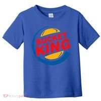 Bucket King Basketball Player Hoops Culture Toddler T-Shirt thumb 0
