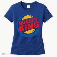 Bucket King Basketball Player Hoops Culture Women's T-Shirt thumb 0