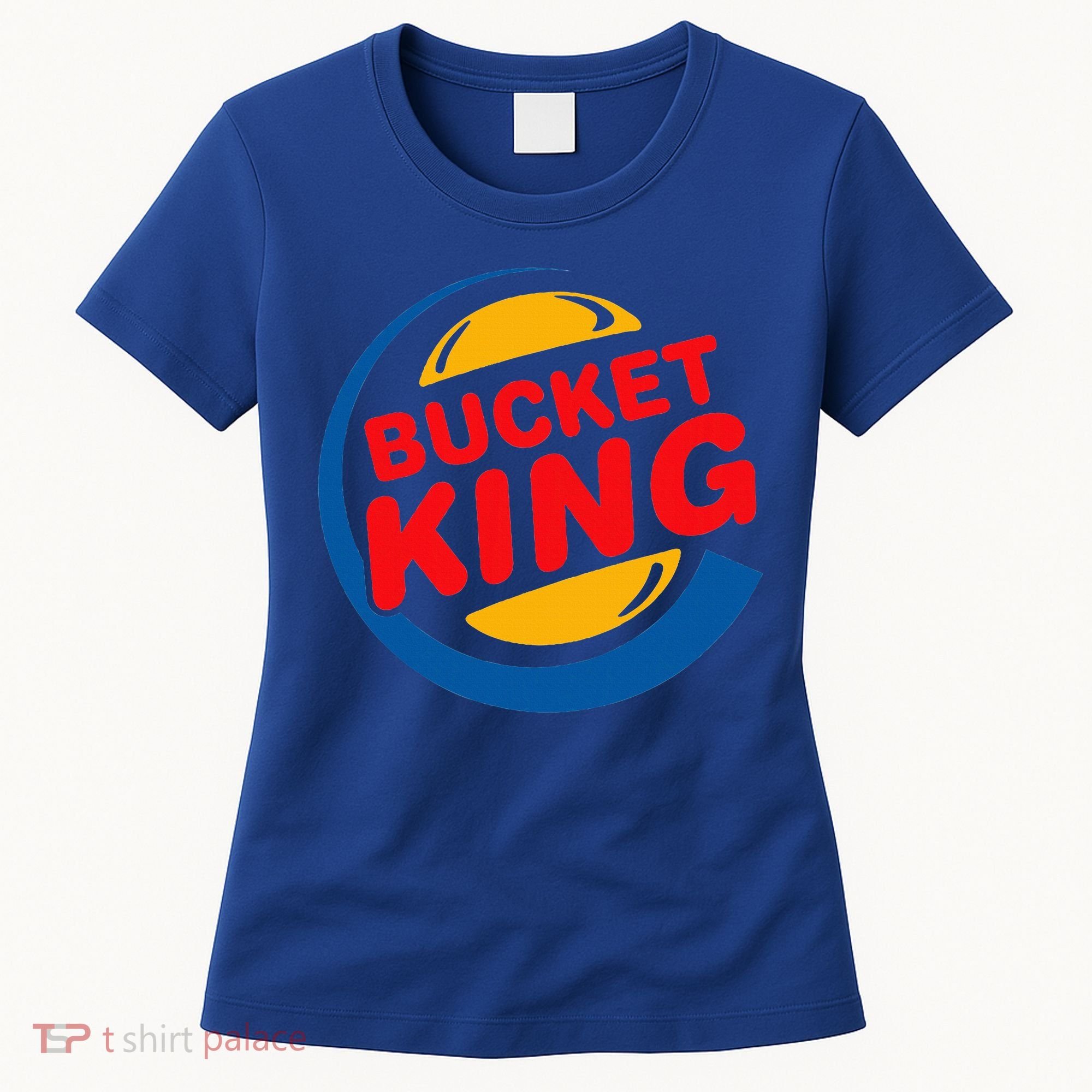 Bucket King Basketball Player Hoops Culture Women's T-Shirt