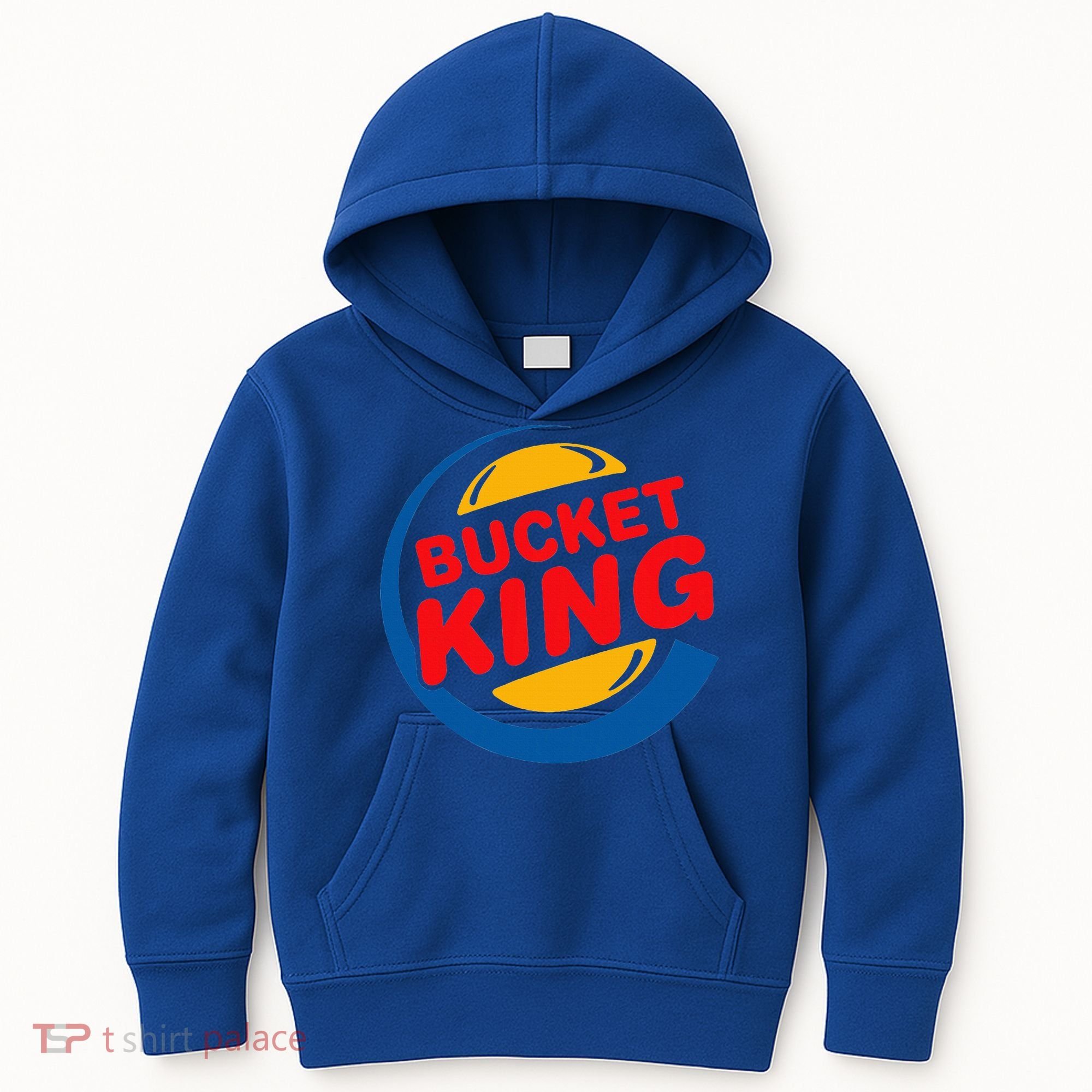 Bucket King Basketball Player Hoops Culture Kids Hoodie