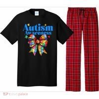 Be Kind Bow Autism Awareness Autism Support Love Pajama Set thumb 0