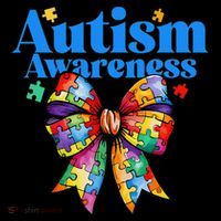 Be Kind Bow Autism Awareness Autism Support Love Ornament thumb 1