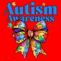 Be Kind Bow Autism Awareness Autism Support Love Santa Hat thumb 1