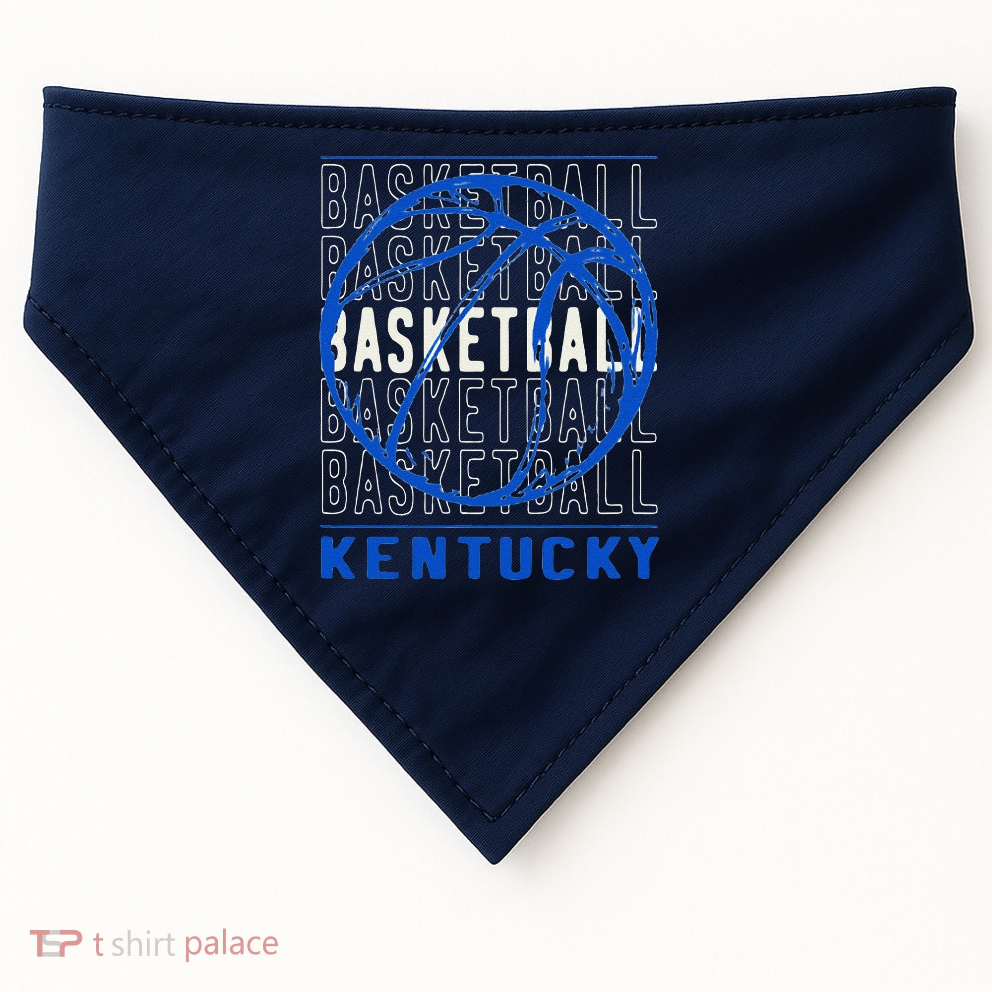 Basketball Kentucky USA-Made Doggie Bandana