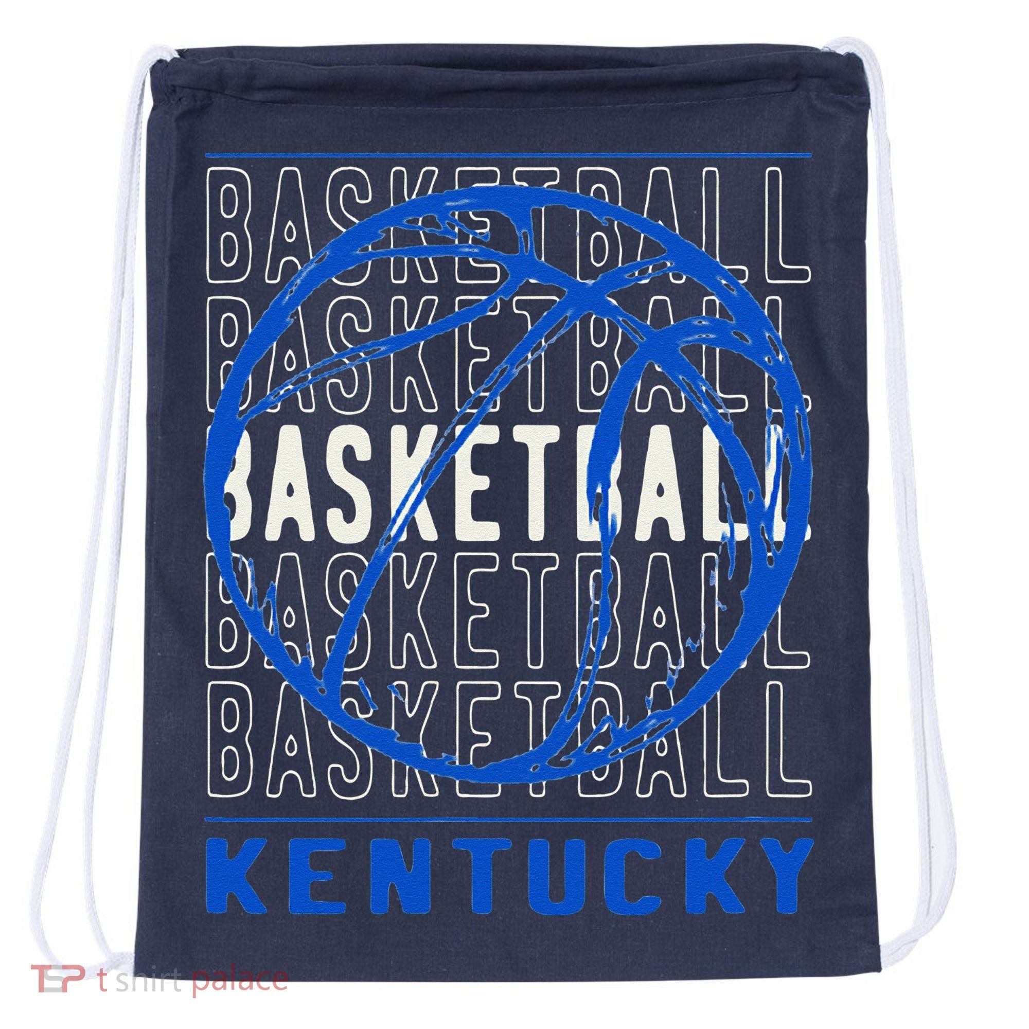 Basketball Kentucky Drawstring Bag