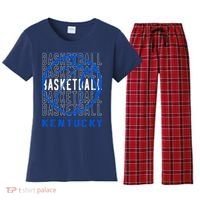 Basketball Kentucky Women's Flannel Pajama Set thumb 0