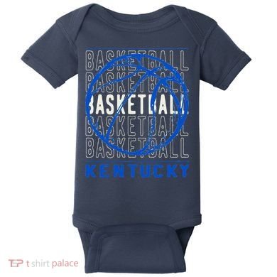 Basketball Kentucky Baby Bodysuit