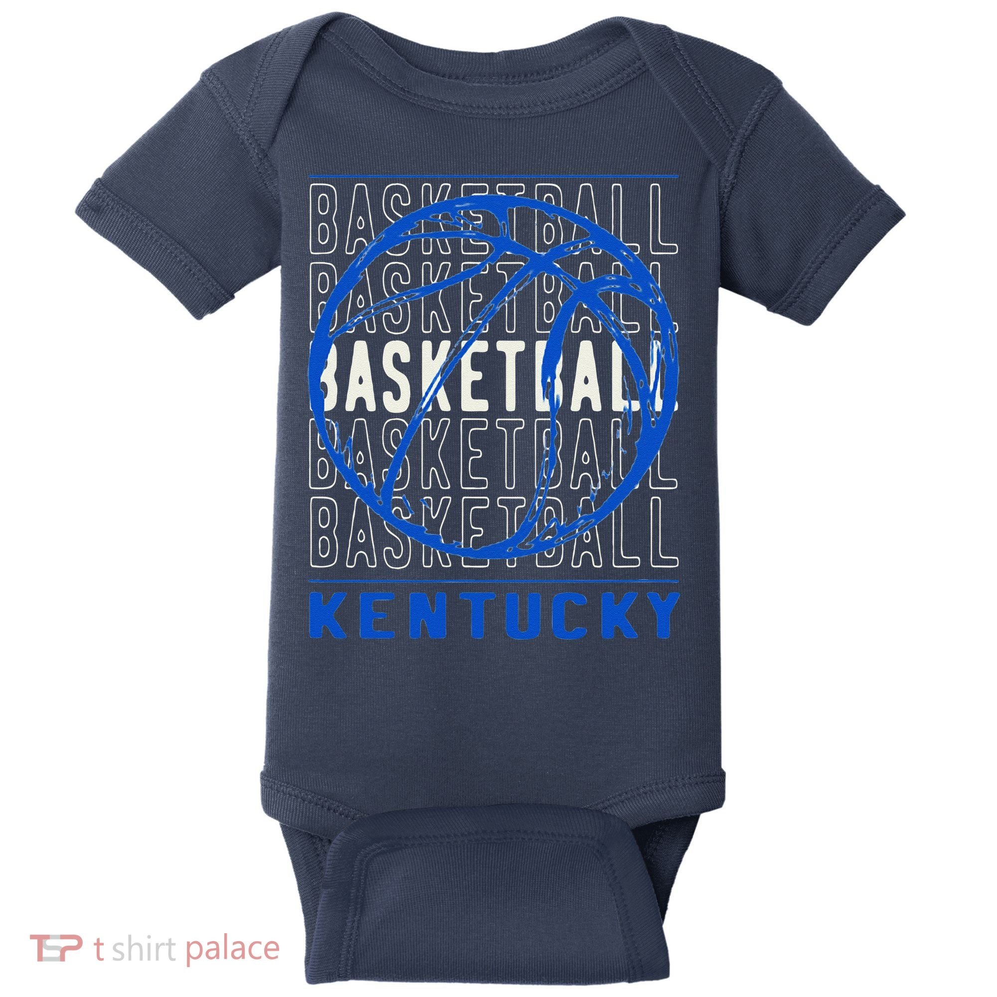 Basketball Kentucky Baby Bodysuit