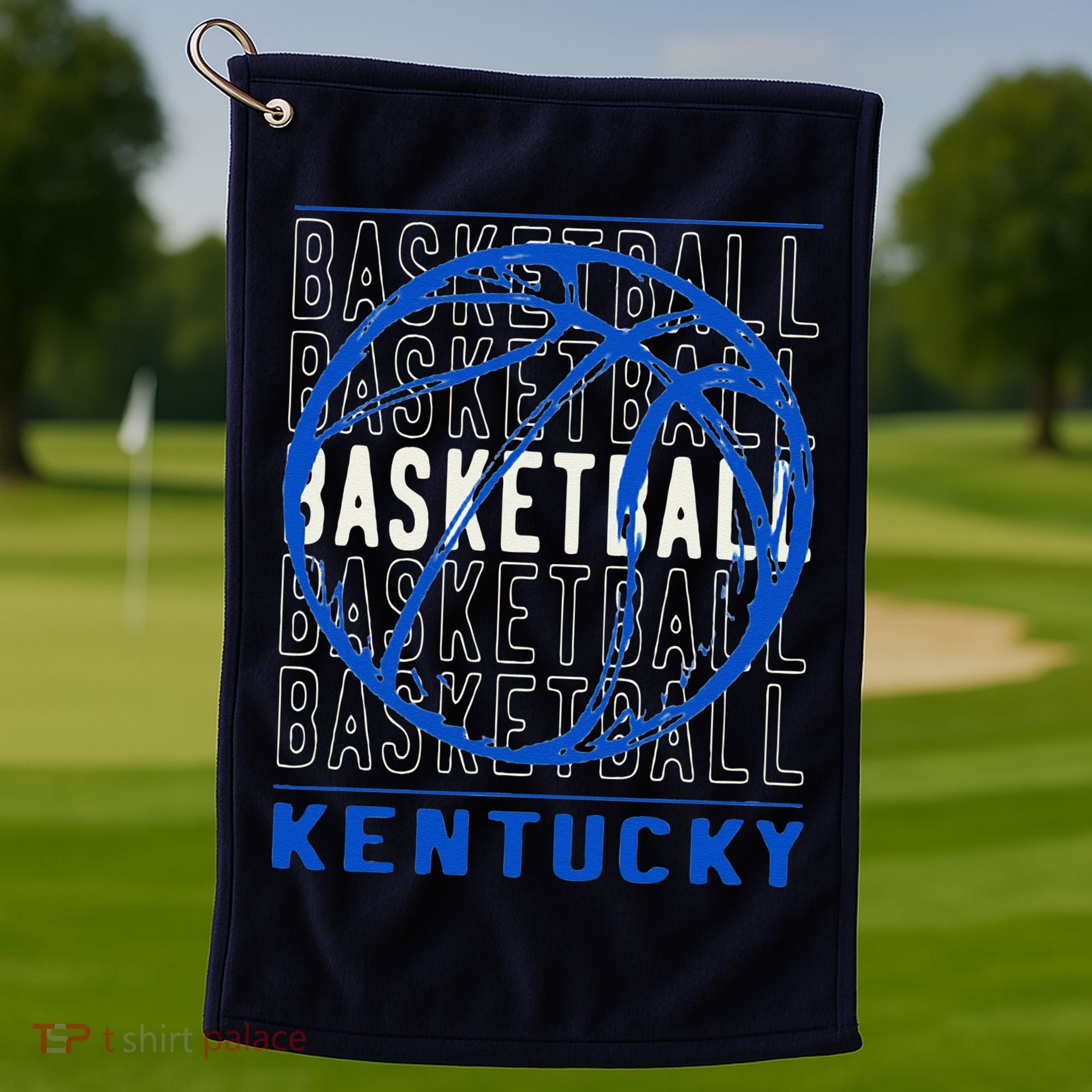 Basketball Kentucky Golf Towel