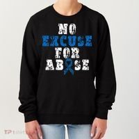 Be Kind Blue Sunflower Child Abuse Prevention Awareness Women's Sweatshirt thumb 0