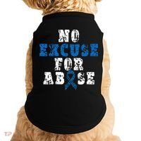 Be Kind Blue Sunflower Child Abuse Prevention Awareness Doggie Tank thumb 0