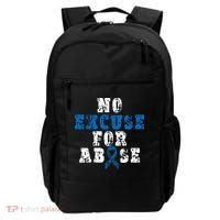 Be Kind Blue Sunflower Child Abuse Prevention Awareness Backpack thumb 0