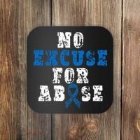 Be Kind Blue Sunflower Child Abuse Prevention Awareness Coaster thumb 0