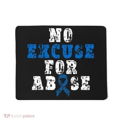 Be Kind Blue Sunflower Child Abuse Prevention Awareness Mousepad