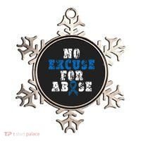 Be Kind Blue Sunflower Child Abuse Prevention Awareness Ornament thumb 0