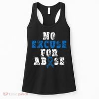 Be Kind Blue Sunflower Child Abuse Prevention Awareness Women's Tank Top thumb 0