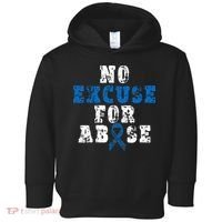 Be Kind Blue Sunflower Child Abuse Prevention Awareness Toddler Hoodie thumb 0