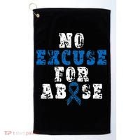 Be Kind Blue Sunflower Child Abuse Prevention Awareness Golf Towel thumb 0