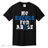 Be Kind Blue Sunflower Child Abuse Prevention Awareness Kids T-Shirt thumb 0