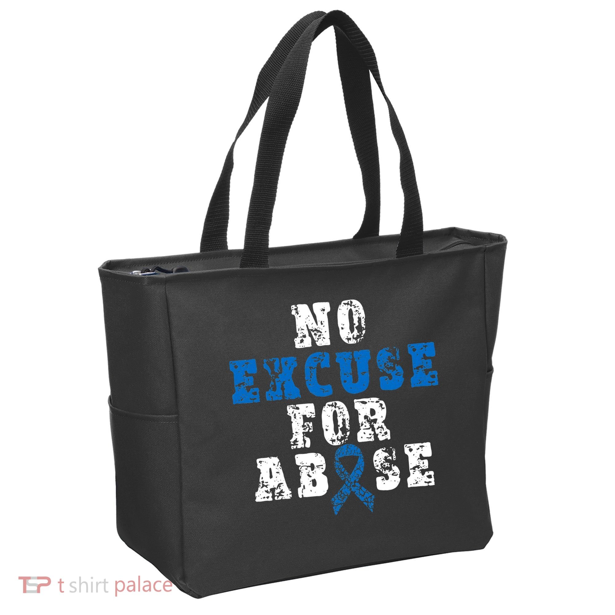 Be Kind Blue Sunflower Child Abuse Prevention Awareness Tote Bag