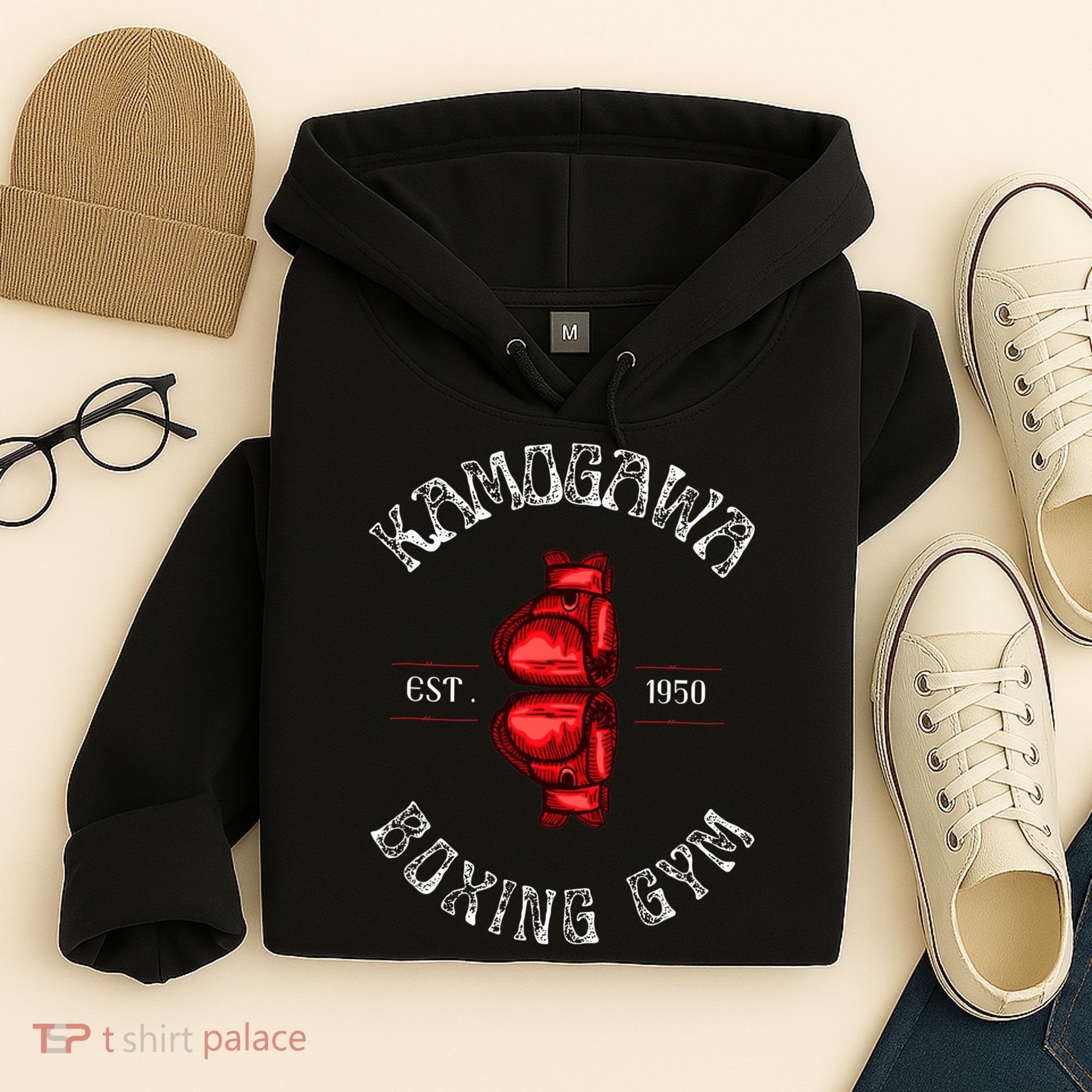Boxing Kbg(Kamogawa) Boxing Gym Est 1950 Hoodie