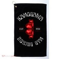 Boxing Kbg(Kamogawa) Boxing Gym Est 1950 Golf Towel thumb 0