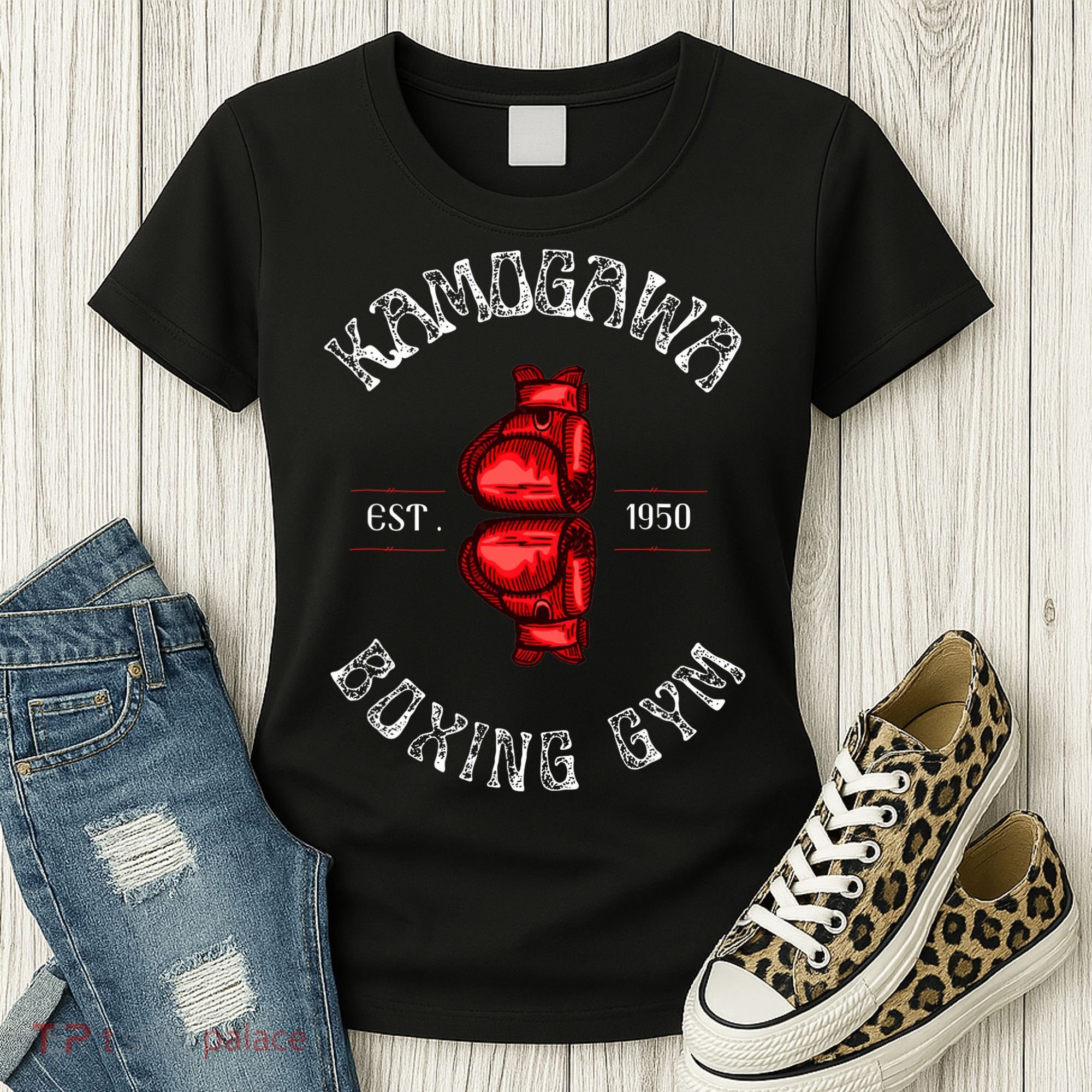Boxing Kbg(Kamogawa) Boxing Gym Est 1950 Women's T-Shirt