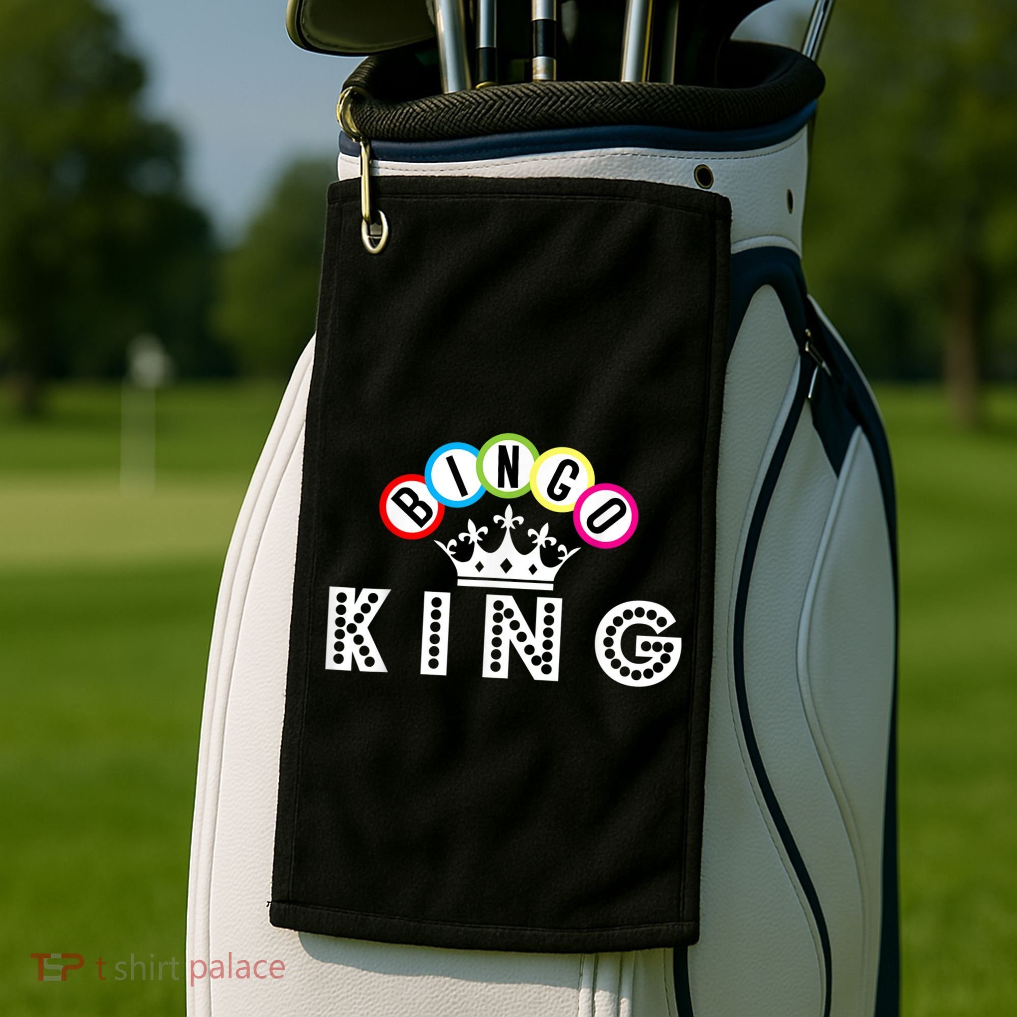 Bingo King Golf Towel