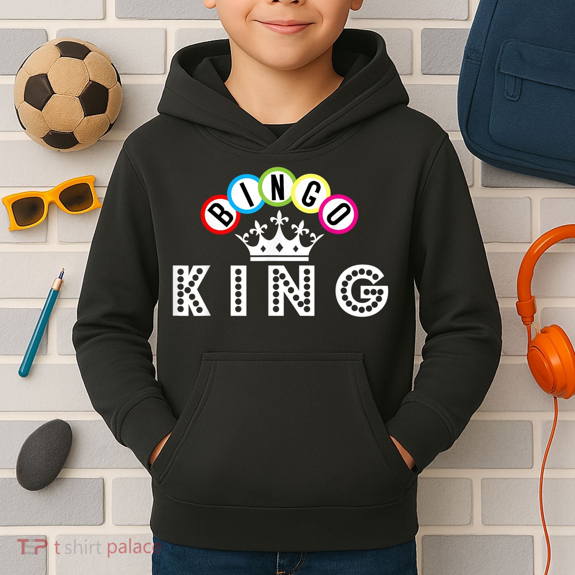 Bingo King Kids Hoodie